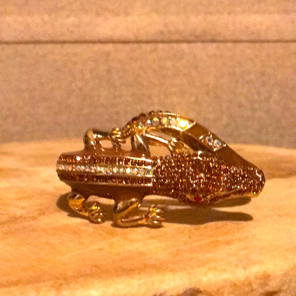 Alligator Statement piece bracelet